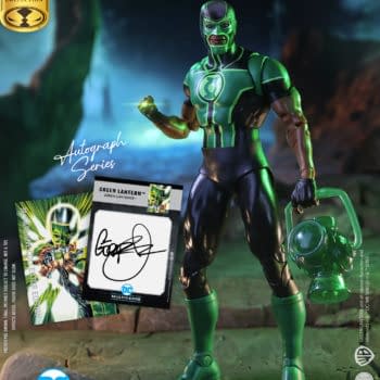 McFarlane Toys Unveils Autographed Siman Baz Green Lantern Figure 