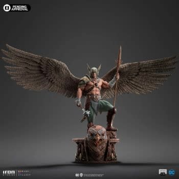 Take Flight with Iron Studios New DC Comics Hawkman 1/10 Statue 