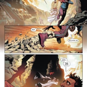 Interior preview page from Batman/Santa Claus: Silent Knight Returns #1