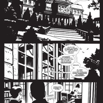 Interior preview page from Batman and Robin: Year One - Noir Edition #1