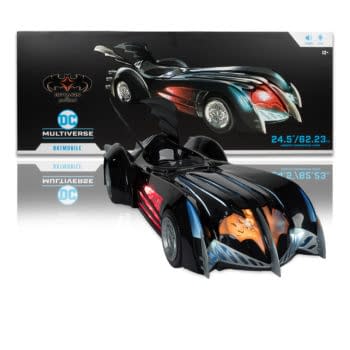 McFarlane Toys Unveils New Vehicle with the Batman & Robin Batmobile
