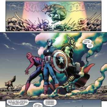 Interior preview page from CAPTAIN AMERICA #15 TAURIN CLARKE COVER