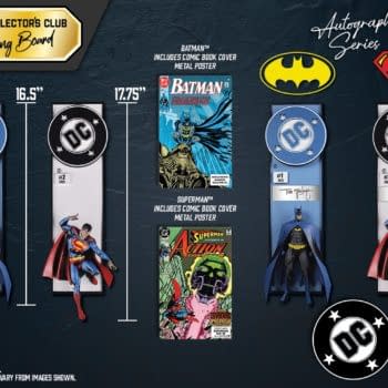 McFarlane Toys Debuts DC Comics Drawing Board Corner Box Wall Art 