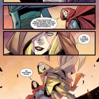Interior preview page from ThunderCats: Cheetara #4