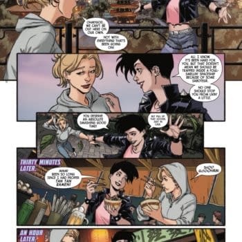 Interior preview page from DAZZLER #3 TERRY DODSON COVER