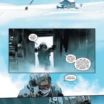 Interior preview page from DC vs. Vampires: World War V #4