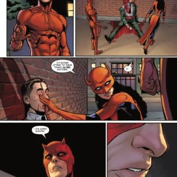 Interior preview page from DAREDEVIL #15 JOHN ROMITA JR. COVER