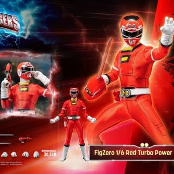 Shift into Turbo with Threezero’s Power Rangers Turbo Red Ranger 