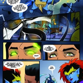 Interior preview page from Gargoyles Quest #4