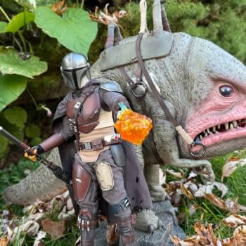 Star Wars: The Mandalorian Hot Toys - Take a Ride on the Blurrg Side