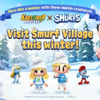 KartRider Rush+ Releases New Season Update With The Smurfs