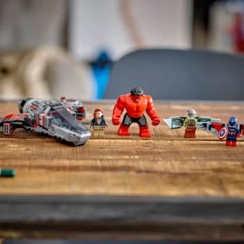 Captain America Battles the Red Hulk with A New Marvel Set from LEGO