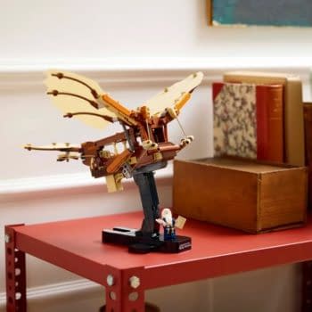 LEGO Unveils New LEGO Icons Leonardo da Vinci's Flying Machine