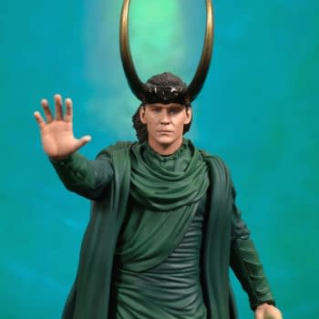 Diamond Select Summons Loki God of Stories with New Statue 