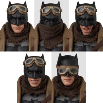 MAFEX Debuts Zack Synder's Justice League Knightmare Batman