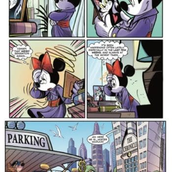 Interior preview page from WHAT IF MINNIE BECAME CAPTAIN MARVEL #1 GIADA PERISSINOTTO COVER