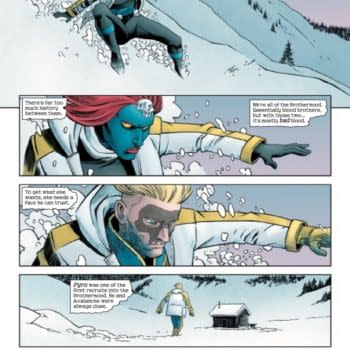Interior preview page from MYSTIQUE #2 DECLAN SHALVEY COVER