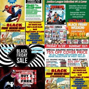 59 Comic Book Stores Doing Black Friday Sales Tomorrow