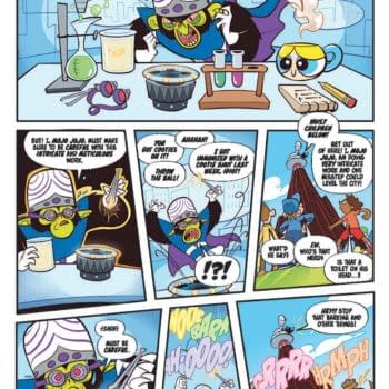 Interior preview page from Powerpuff Girls #5