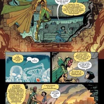 Interior preview page from SENTINELS #2 JUSTIN MASON COVER