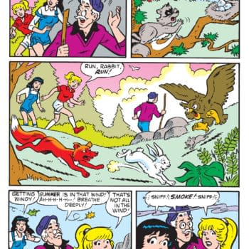 Interior preview page from Betty #8