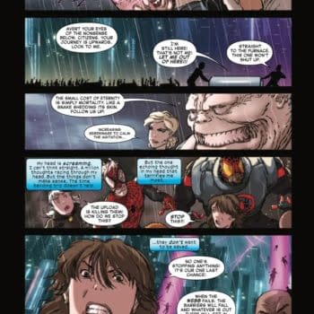 Interior preview page from SPIDER-MAN: REIGN 2 #5 KAARE ANDREWS COVER