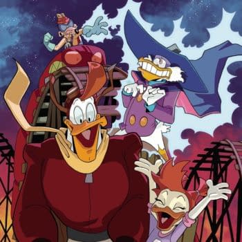 Cover image for DARKWING DUCK #1 CVR S 30 COPY INCV BRANDT & STEIN VIRGIN (C