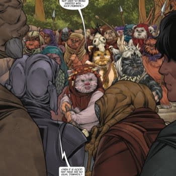Interior preview page from STAR WARS: EWOKS #2 PETE WOODS COVER