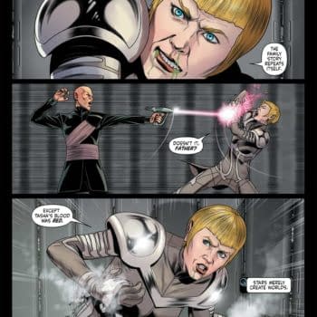 Interior preview page from STAR TREK: DEFIANT #21 ANGEL UNZUETA COVER