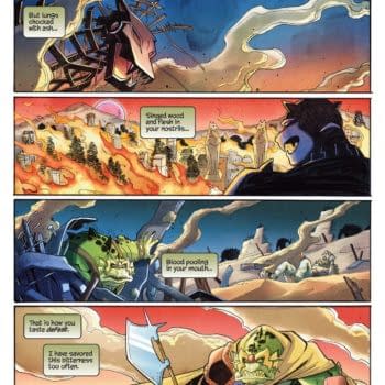 Interior preview page from Thundercats #10