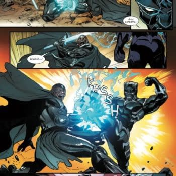 Interior preview page from ULTIMATE BLACK PANTHER #10 STEFANO CASELLI COVER