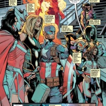 Interior preview page from ULTIMATES #6 DIKE RUAN COVER
