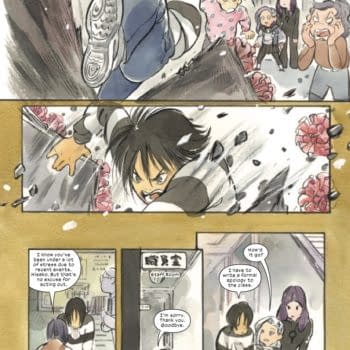 Interior preview page from ULTIMATE X-MEN #9 PEACH MOMOKO COVER