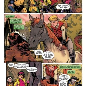 Interior preview page from UNCANNY X-MEN #6 DAVID MARQUEZ COVER