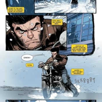 Interior preview page from VENOM WAR: WOLVERINE #3 KEN LASHLEY COVER