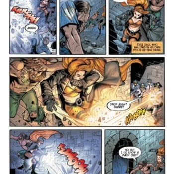 Interior preview page from WEREWOLF BY NIGHT: RED BAND #5 E.M. GIST COVER