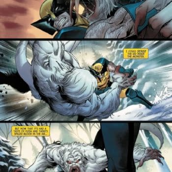 Interior preview page from WOLVERINE #3 MARTIN COCCOLO COVER