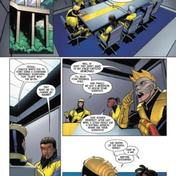 Interior preview page from X-FACTOR #4 GREG LAND COVER