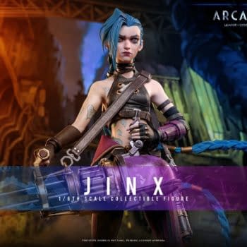 Hot Toys Unveils New 1/6 Scale League of Legends: Arcane Jinx Figure