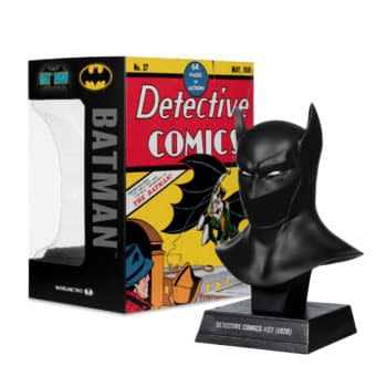 Batman Detective Comics #27 1:3 Replica Cowl Arrives at McFarlane