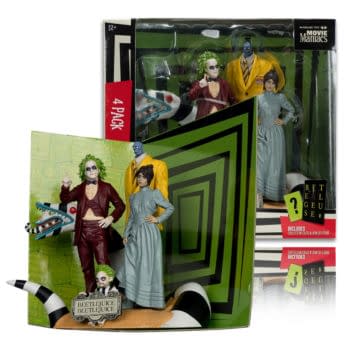 McFarlane Announces New Beetlejuice Beetlejuice Movie Maniacs 4-Pack