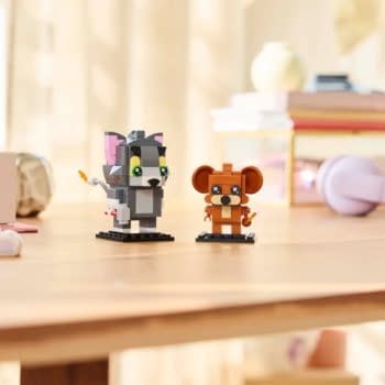 Tom & Jerry Bring Their Rivalry to LEGO with New BrickHeadz Set 