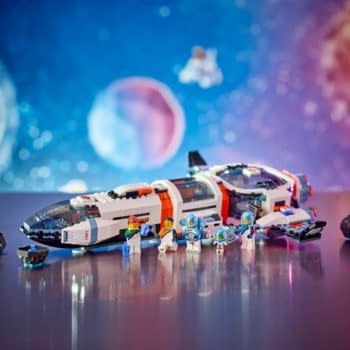Reach for the Stars with the LEGO City Modular Galactic Spaceship
