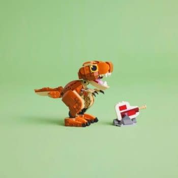 Take a Bite Out of LEGO’s New Jurassic Park Baby T-Rex Set