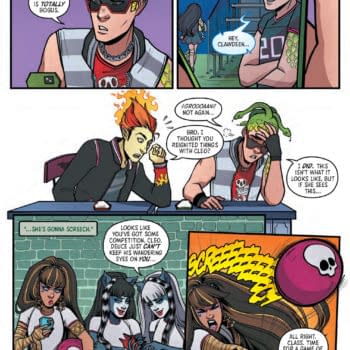 Interior preview page from MONSTER HIGH: NEW SCAREMESTER #4 ARIELLE JOVELLANOS COVER