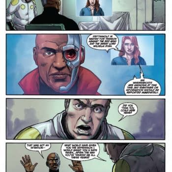 Interior preview page from Amory Wars: No World for Tomorrow #8