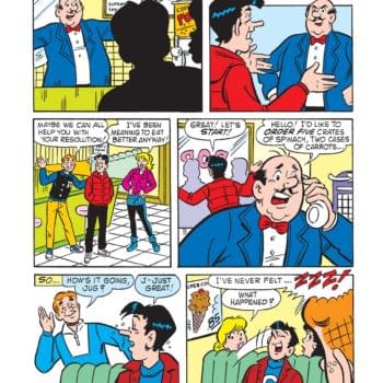Interior preview page from Archie Milestones Jumbo Digest #27: Jughead's New Year's Bash