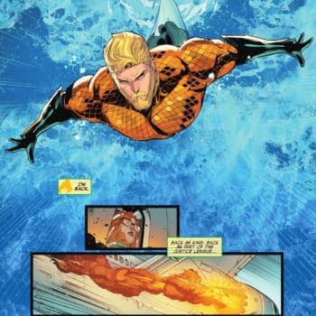 Aquaman #1 Lettered Preview