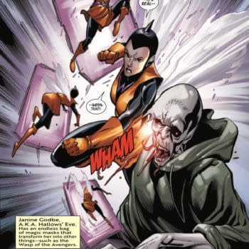 Interior preview page from BLOOD HUNTERS #5 EMA LUPACCHINO COVER