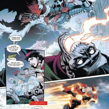 Interior preview page from Batman/Santa Claus: Silent Knight Returns #3